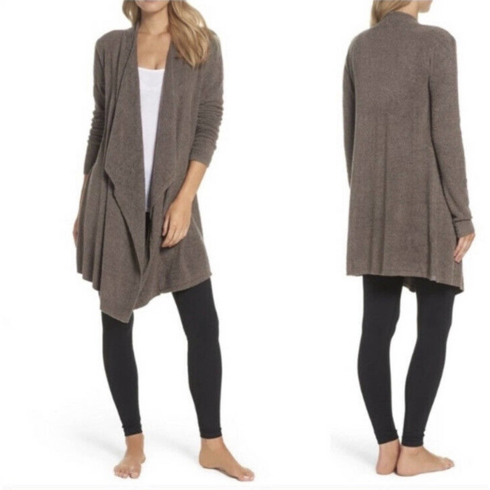 Barefoot Dreams CozyChic Lite Island Wrap Cardigan Sweater